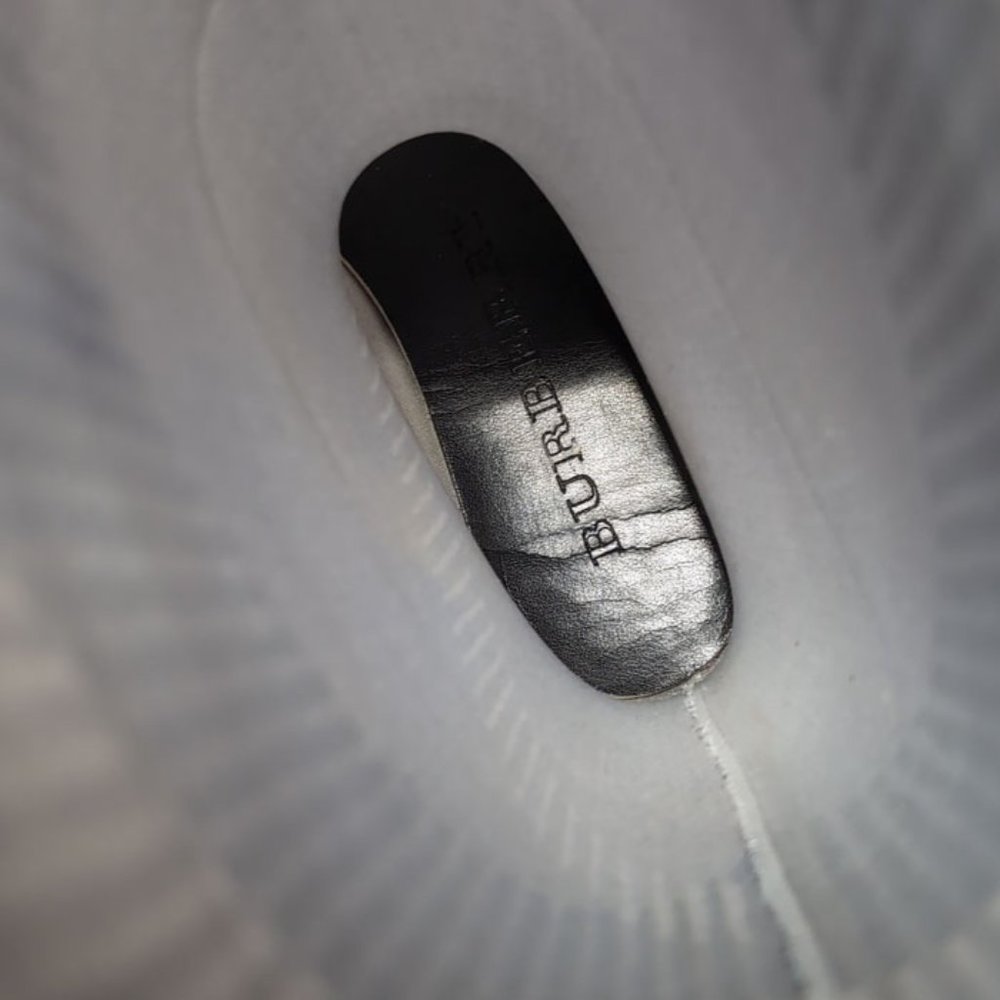 BURBERRY Wellies Smoke Check Festival Rubber Boots Waterproof Rainboots Size 5 - Picture 6 of 9